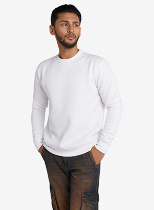 Essential Sweatshirt in White