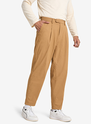 FLEX Camel Trousers