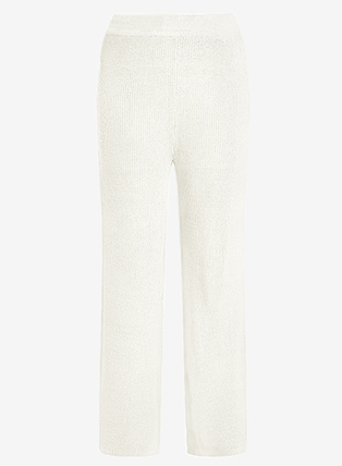 Premium Woolen Trouser In Cream