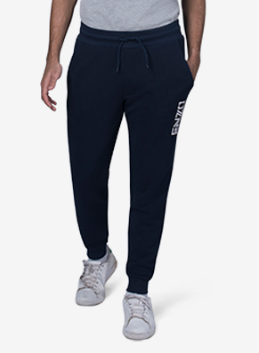 Enzo Classic Regular Fit Joggers in Blue