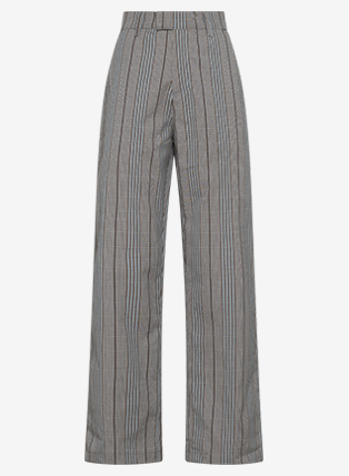 Glen Check Flared Pant