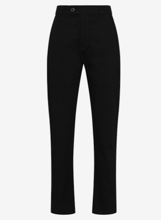 Slim-Stretch Chino Pants In Black