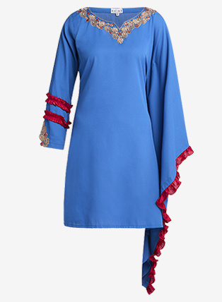 Haiku Azure Kaftan