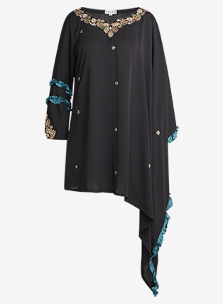 Haiku Raven Kaftan