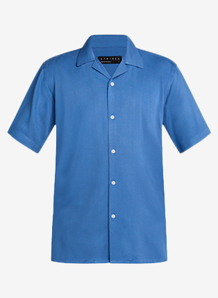 Strides Blue Ocean Cuban Shirt