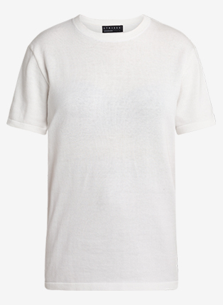 Premium Knit T-shirt - White (Unisex)